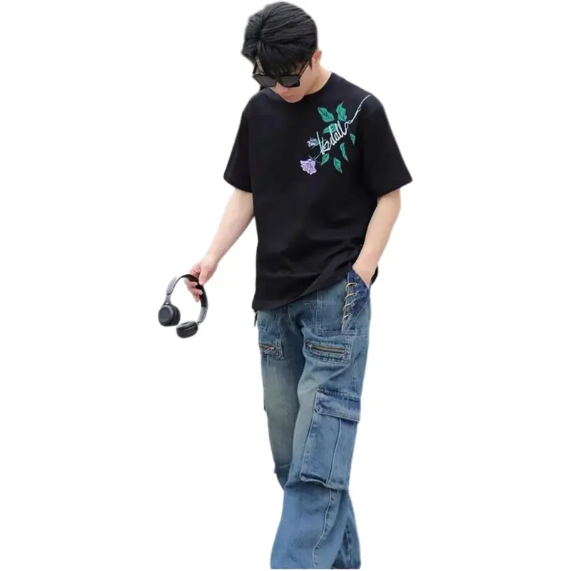Struggle Vintage95 T Shirt Unisex Black-2