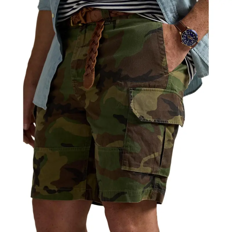 Ralph Lauren Cargo Shorts Men's Camouflage-4