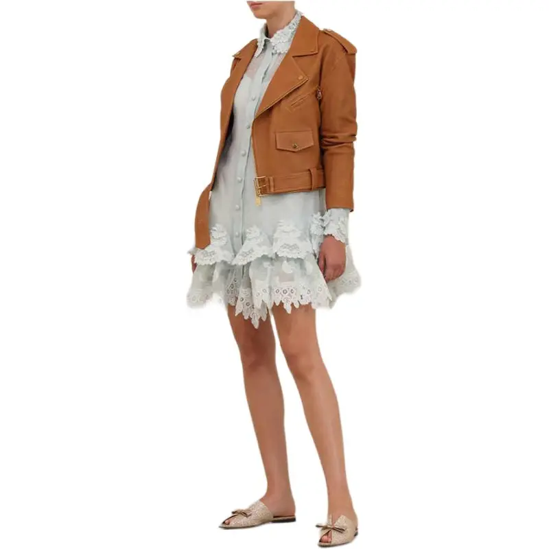 Zimmermann Crush Lace Shirt Dress-3