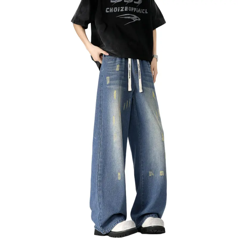 WARNING LIGHT Jeans Unisex-2