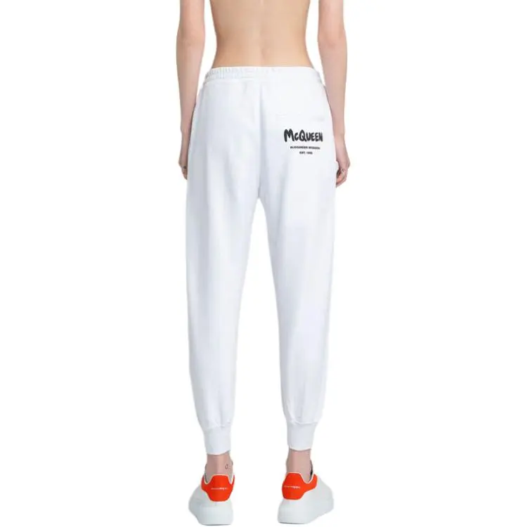 Alexander McQueen Graffiti Logo Printed Joggers-2