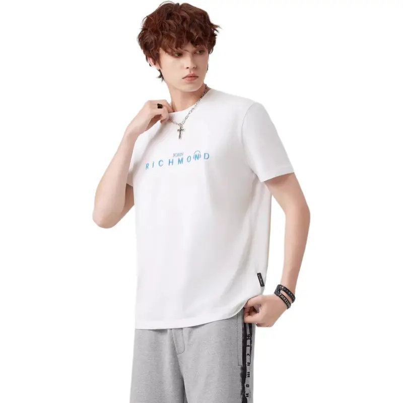 JOHN RICHMOND Logo print T shirt-6