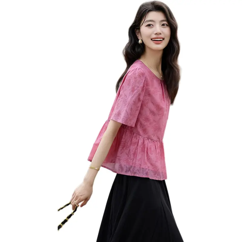 Dme Shirts Women's Rose Red-1