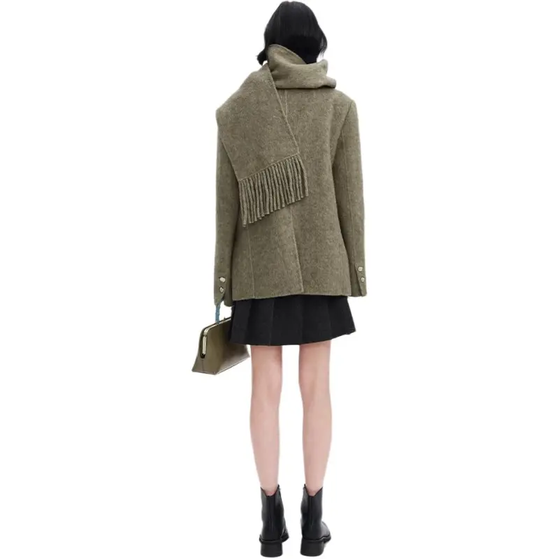 Self Who Business Suit Women's Moss Green-0