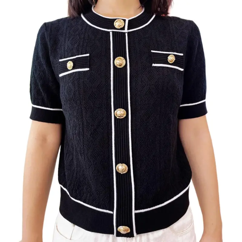 KARL LAGERFELD SS24 Knitwear Women's Black-2