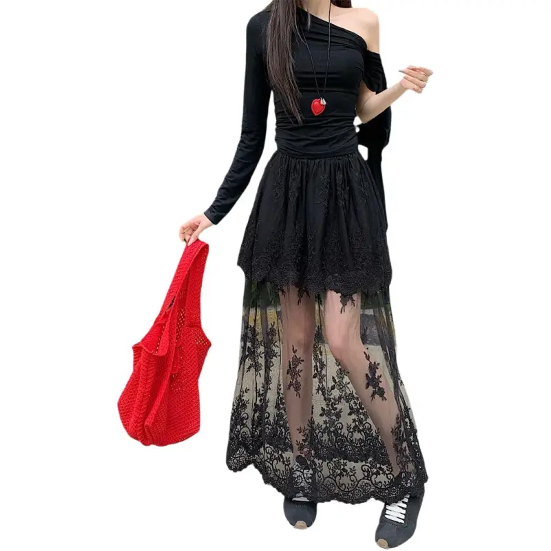Dior Beauty Casual Long Skirt Women's-8