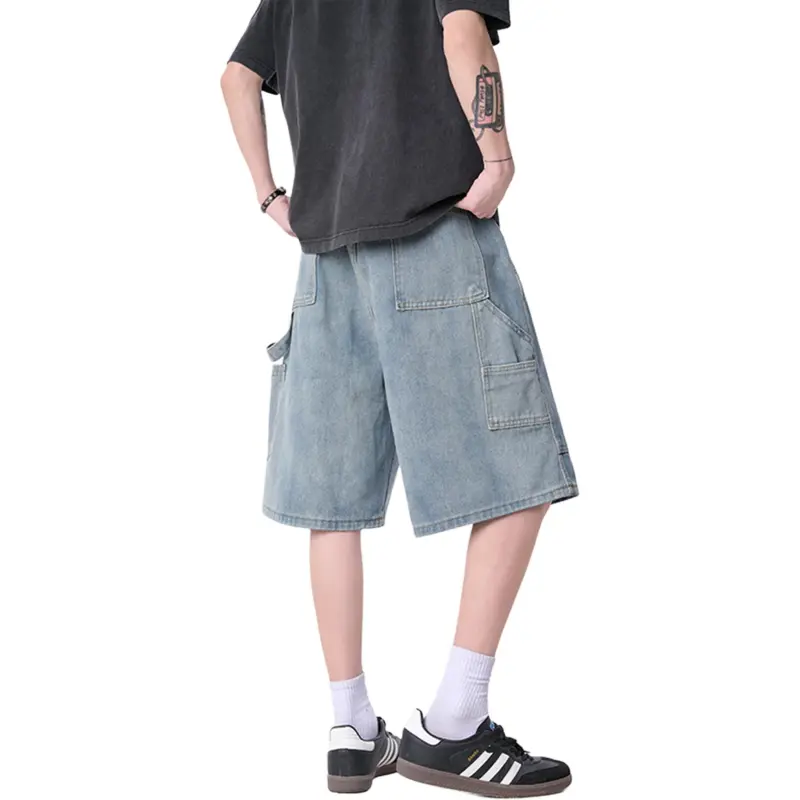 MOOR XCLNERY Denim Shorts Unisex-11