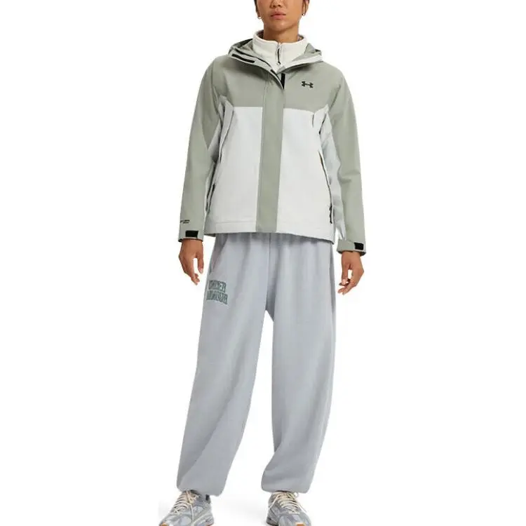 Under Armour Jackets Coats Women's Forest Green-2