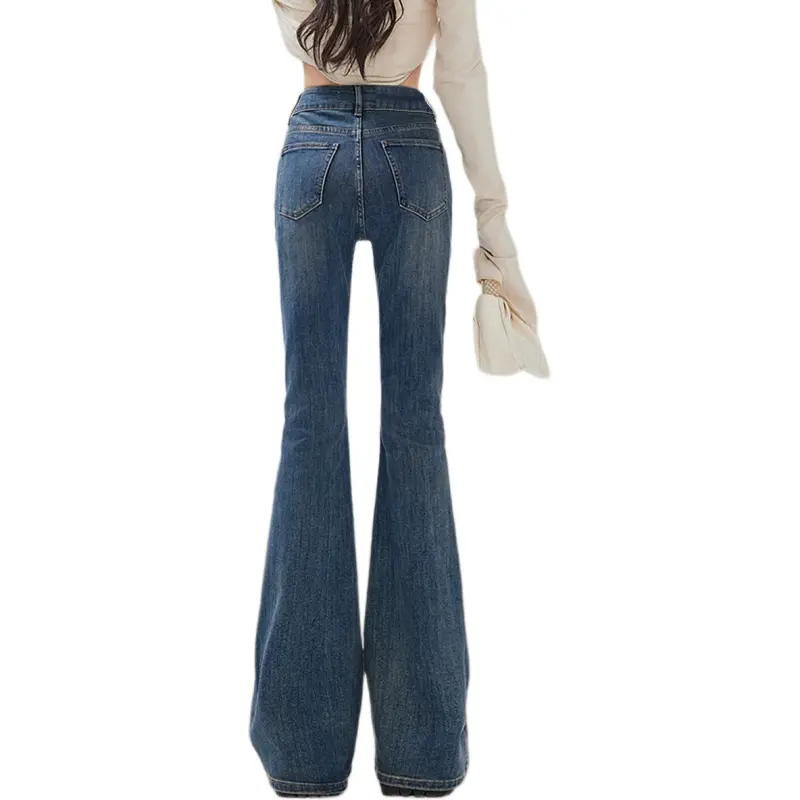 Weixi Jeans Women's Vintage Blue-4