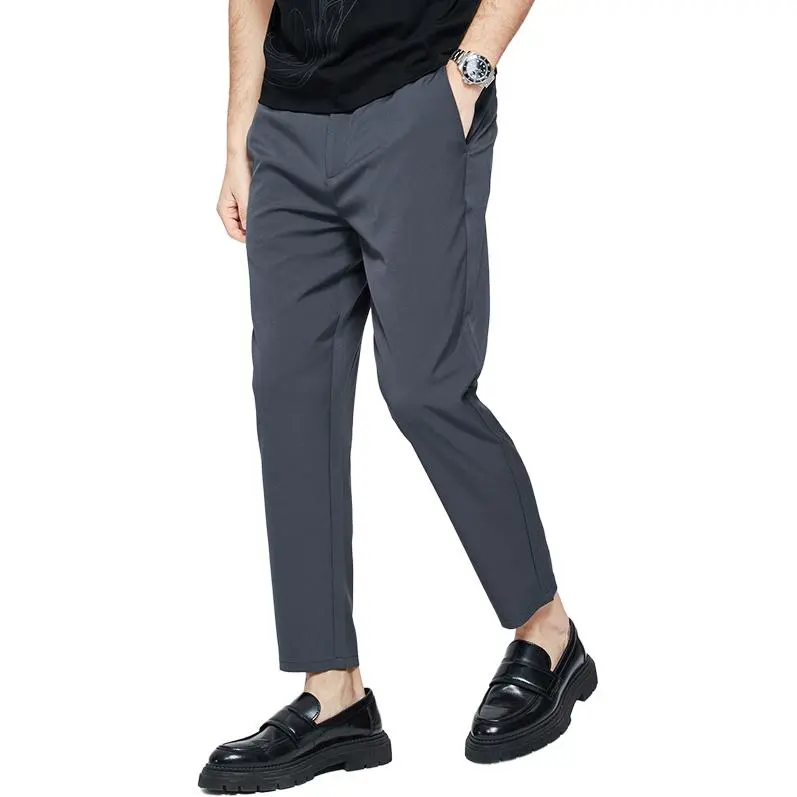 Dance With Wolves Casual Pants Men's Dark Gray-3