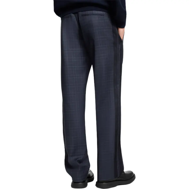 LOUIS VUITTON SS25 Casual Pants Men's Dark Blue-4