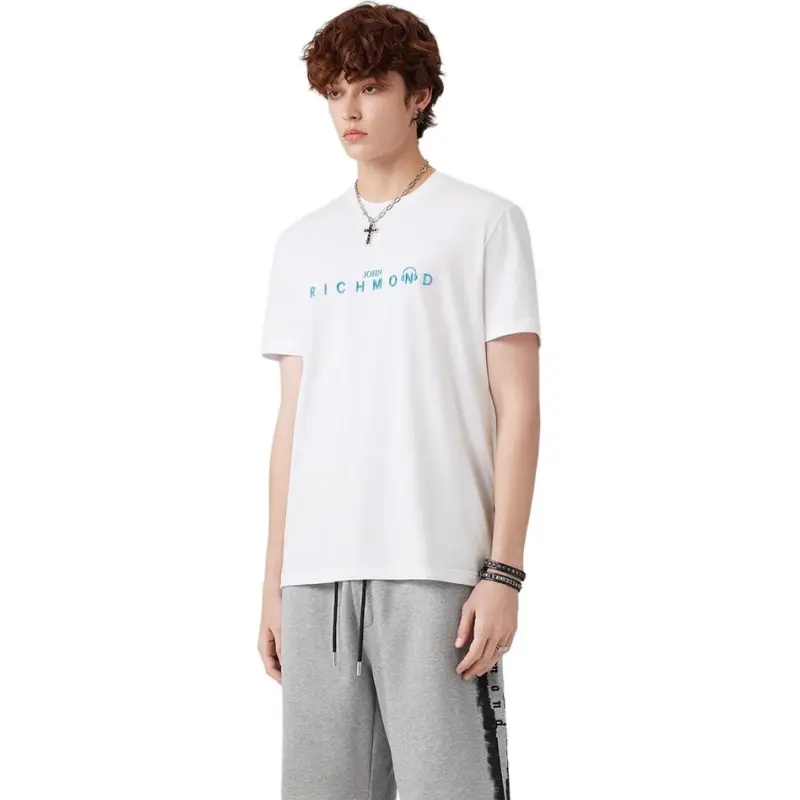 JOHN RICHMOND Logo print T shirt-4