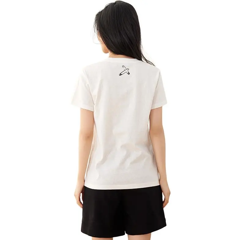 La Chapelle Regular T Shirt Women's White-3