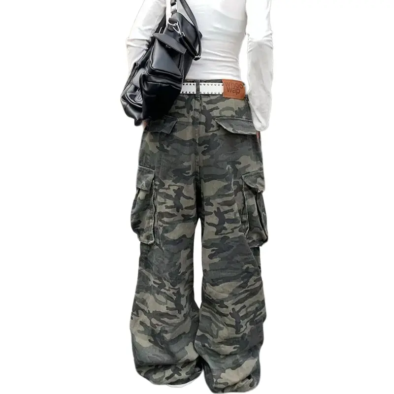 HAPPY PARTY Jeans Unisex Camouflage-1