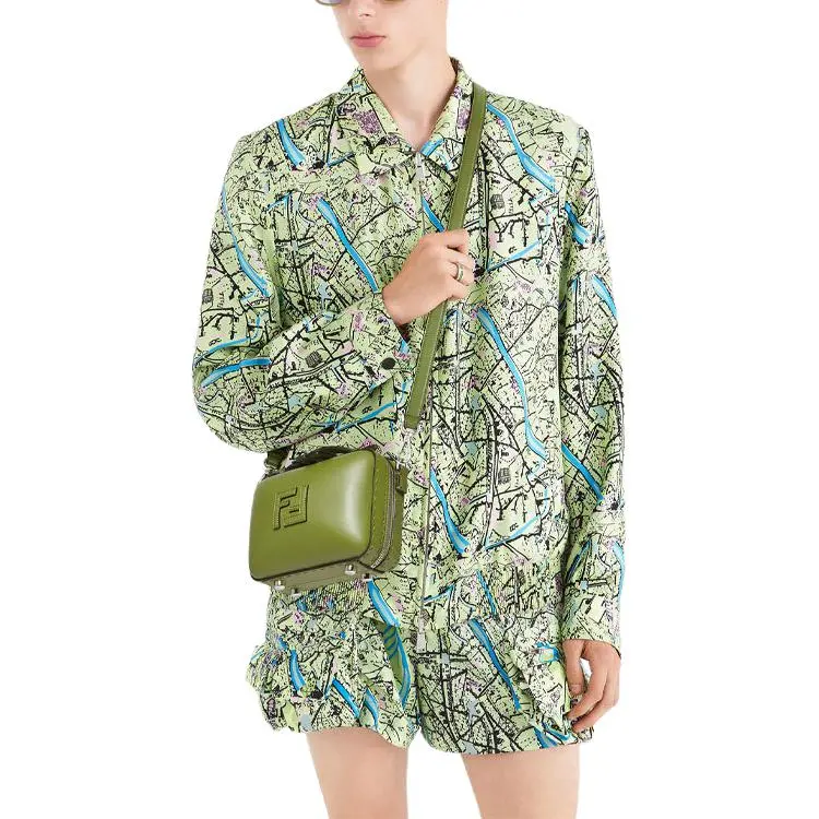 FENDI Map Reversible Shirt Jacket-3