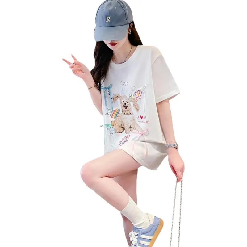 KAISER Drop Shoulder Sleeve T Shirt Women's-1