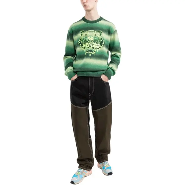 KENZO Sweaters Men Green-2