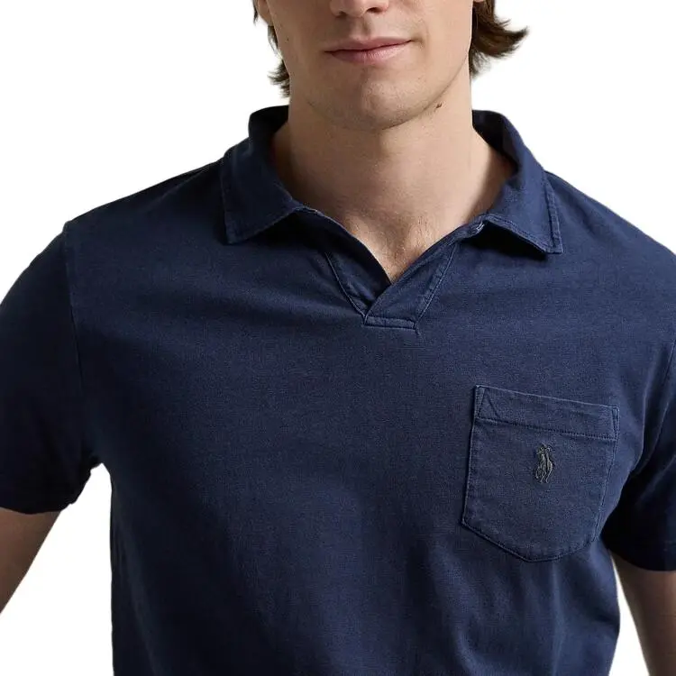 Polo Ralph Lauren SS25 Polo Shirt Men's Dark Blue-4