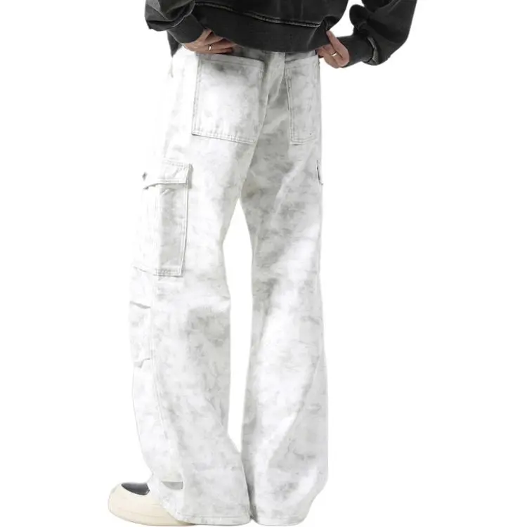 NVRFRGT Jeans Unisex White-1