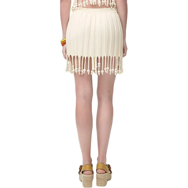 LOEWE Paula's Ibiza SS25 Casual Short Skirts Women's Beige-2