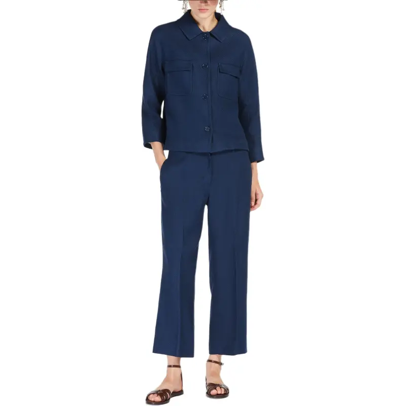 'S MAX MARA Casual Pants Women's Marine Blue-1