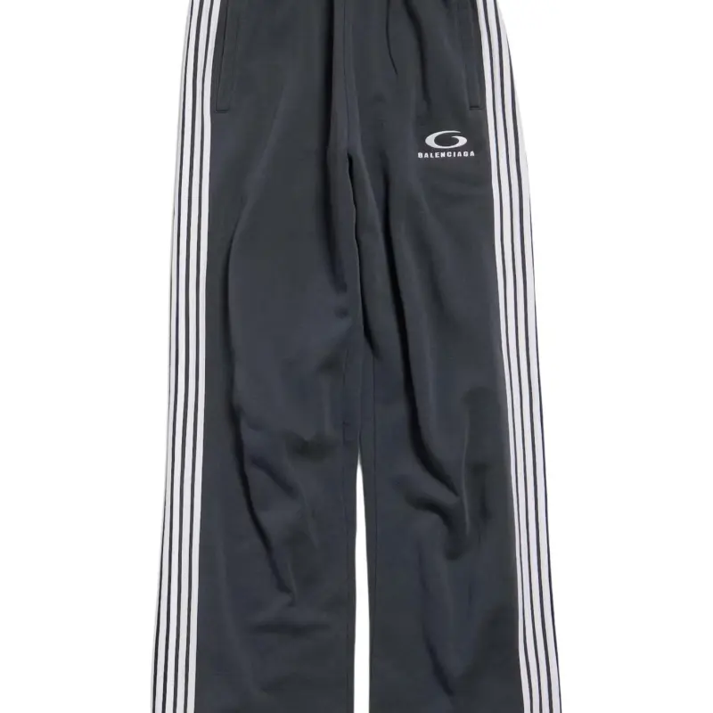 Balenciaga Knitted Sweatpants Loose Fit Men's Marine Blue-6