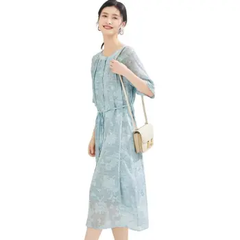 JINJU Short Sleeved Dress Women's
