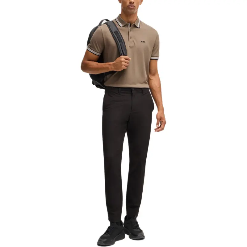 HUGO BOSS Logo embroidered Polo Shirt-1
