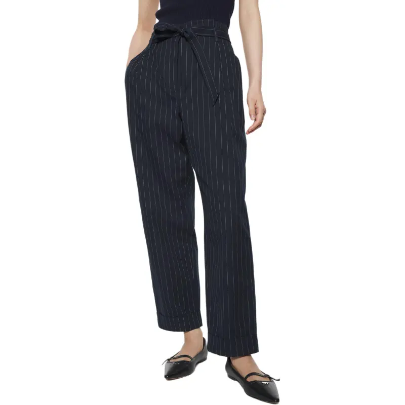 Maison Kitsune SS25 Casual Pants Women's Slate Gray-4