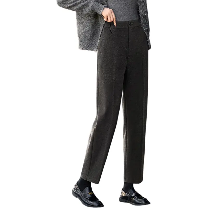 Mo Han Yi Mei Suit Trouser Women's Dark Gray-2