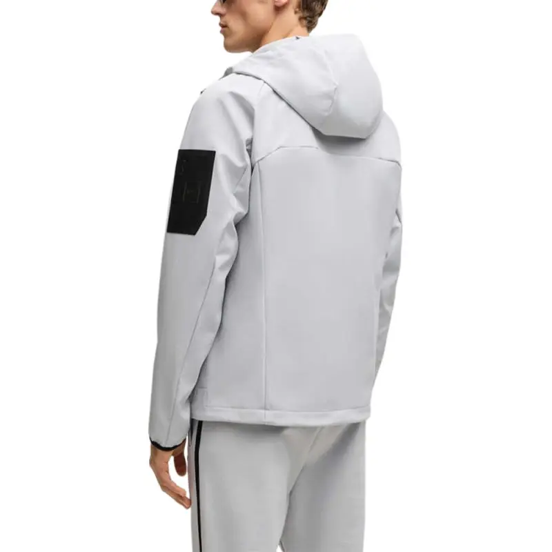 HUGO BOSS SS25 Jackets Coats Men's Gray-3