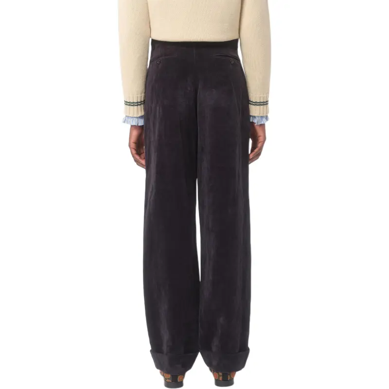 Valentino SS25 Casual Pants Men's Black-3