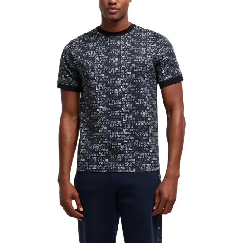 EMPORIO ARMANI EA7 T Shirt Men's Black-1
