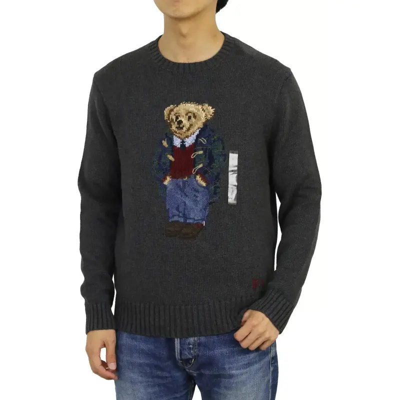Polo Ralph Lauren FW23 Knitwear Men's Dark Gray-1