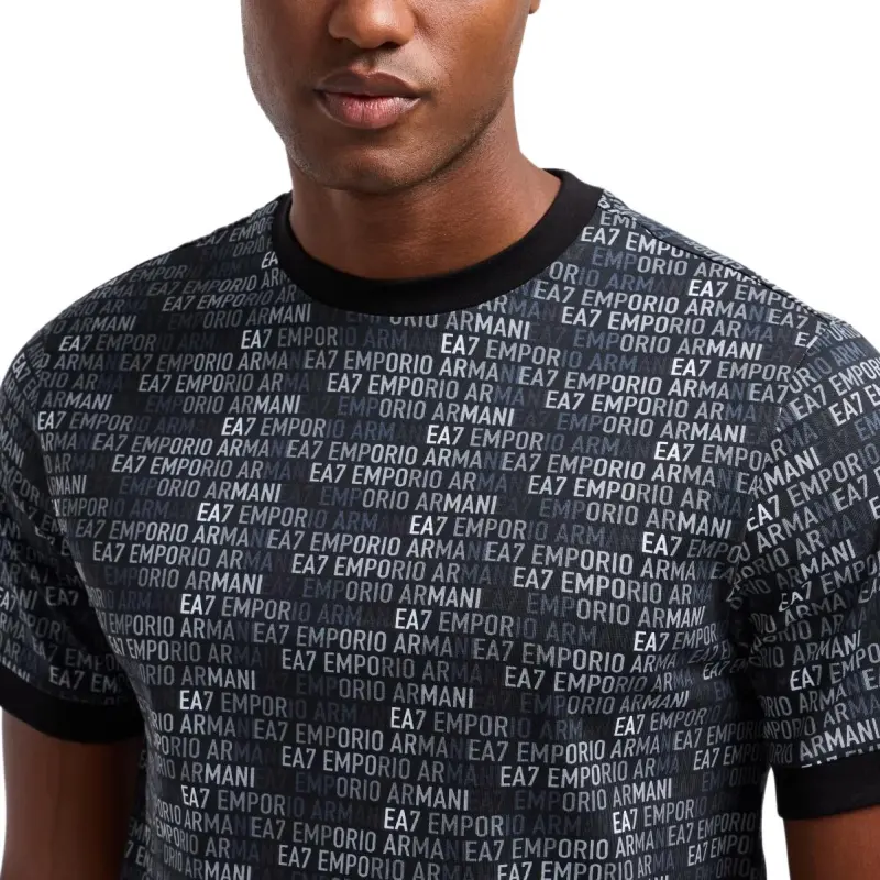 EMPORIO ARMANI EA7 T Shirt Men's Black-4
