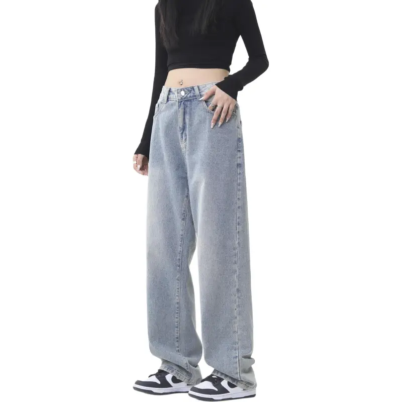 RAMPAGE Jeans Unisex Vintage Blue-11