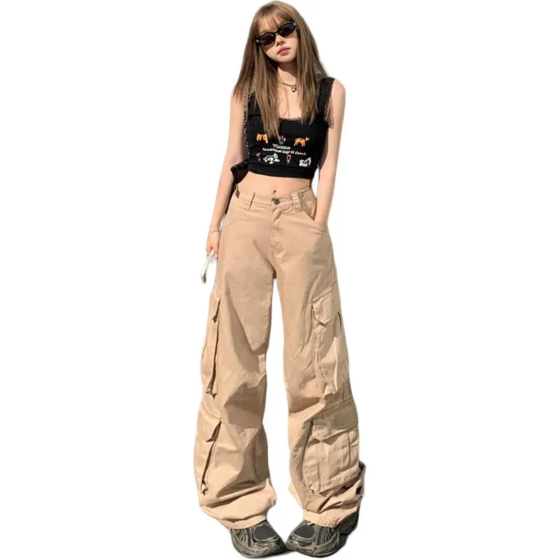 Kazakhstan Casual Pants Women's Khaki-5