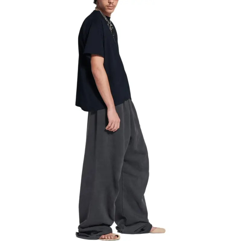 Balenciaga x Automobili Lamborghini Knitted Sweatpants Regular Fit Men's Black-4