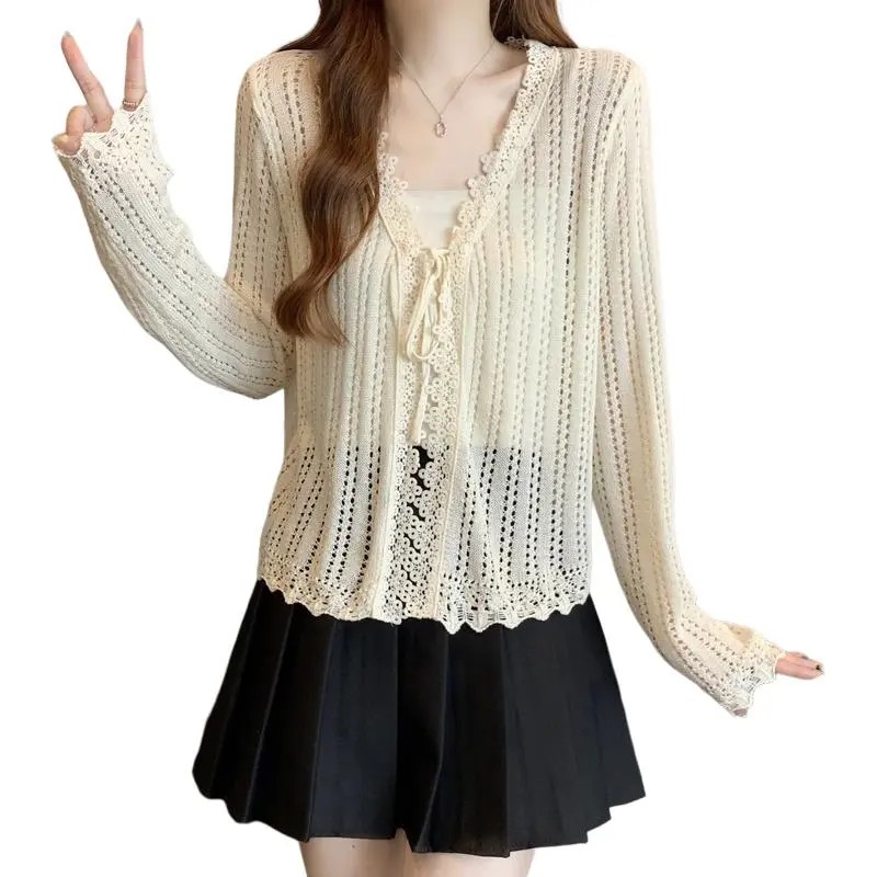 Flowers In Water Knitwear Women's-4