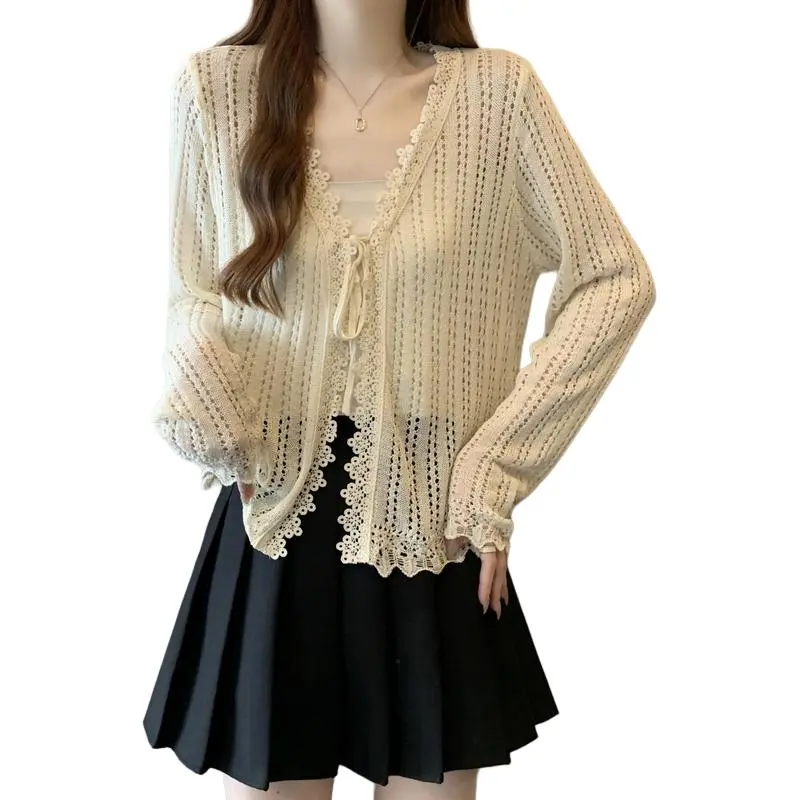 Flowers In Water Knitwear Women's-3