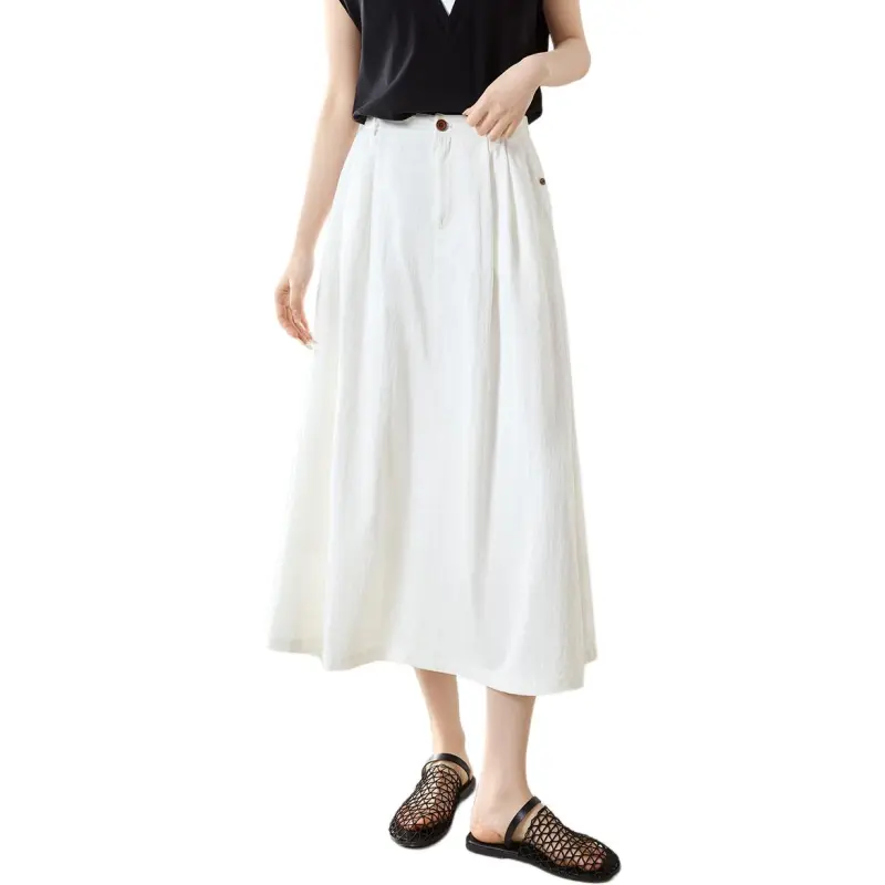 Mo Han Yi Mei Casual Long Skirt Women's-4