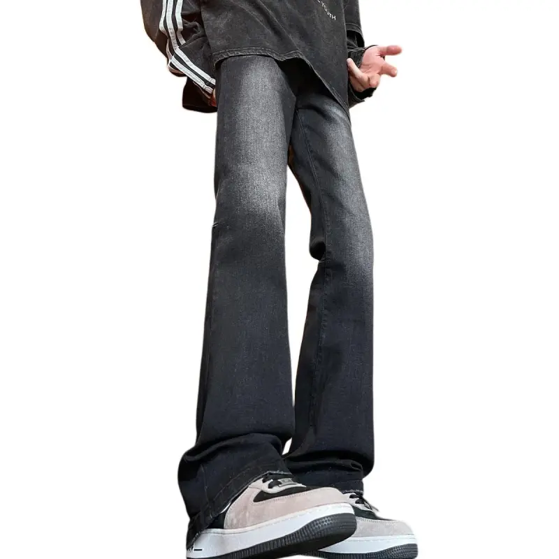FASTFISH Jeans Unisex Gray-3