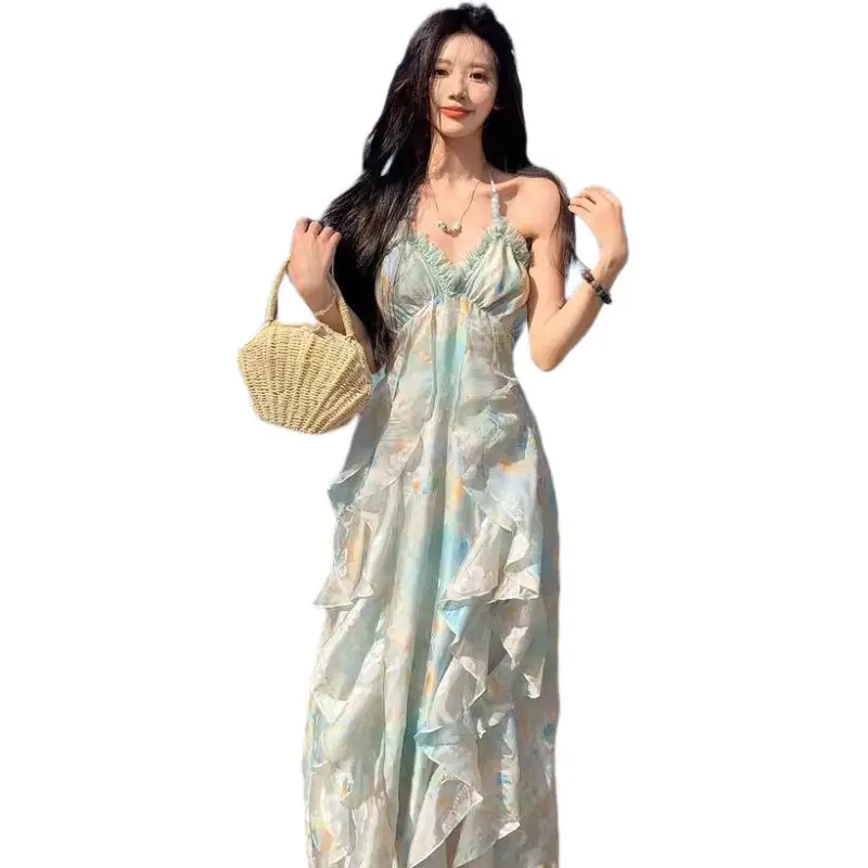 GOSO Slip Dresses Women's Image Color-2