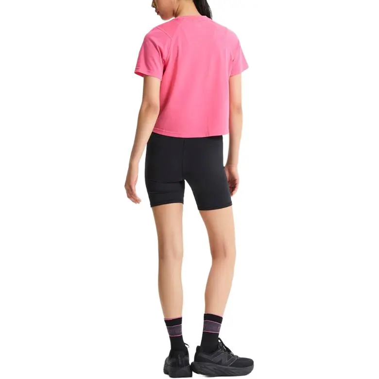 New Balance T Shirt Women's 25 Pink-5