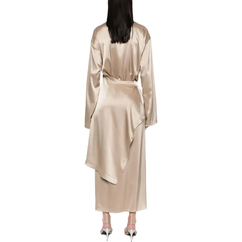 NANUSHKA Draped Midi Dress-2