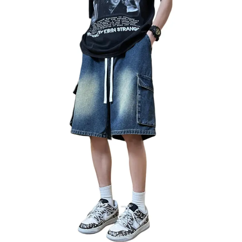 OPMO Denim Shorts Unisex-2