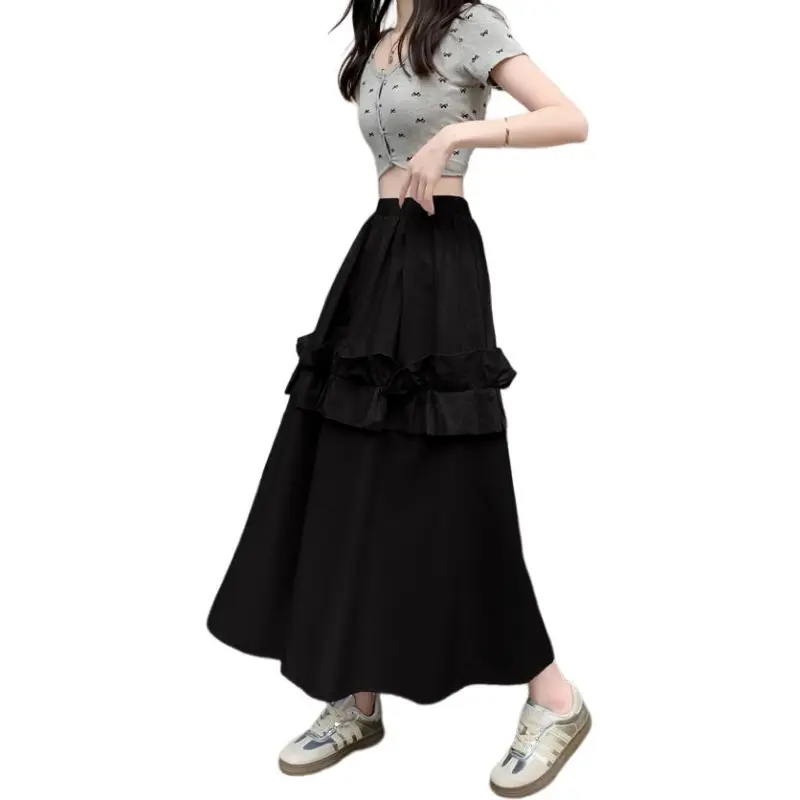 GOSO Casual Long Skirts Women's-1