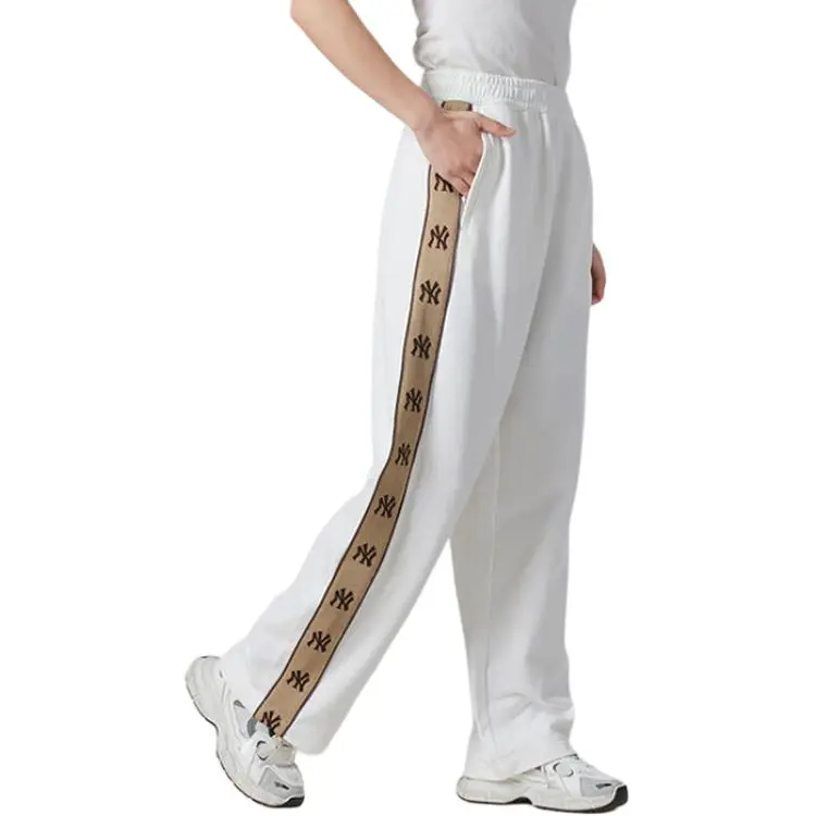 MLB New York Yankees Casual Pants Unisex White-4