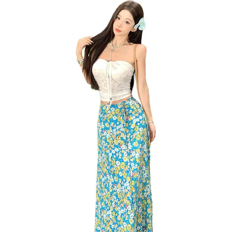 Dior Beauty Two Piece Skirt Sets Women's-2
