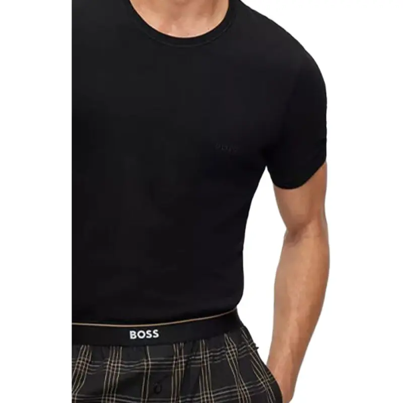 HUGO BOSS FW22 T Shirt Men's 3 Pack Black-6